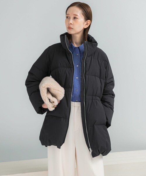 URBAN RESEARCH ROSSO（アーバンリサーチロッソ）の「LIMONTA撥水ミドルダウンコート（その他アウター・レディース・CAMEL/BLACK・36/38）」の6枚目の写真