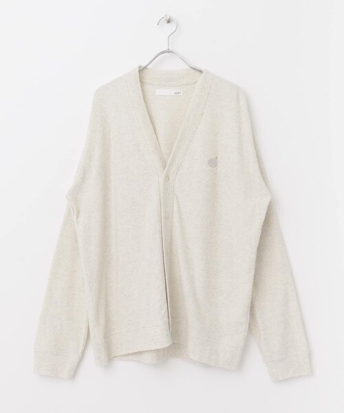 URBAN RESEARCH Sonny Label（アーバンリサーチサニーレーベル）の「OOPS　ランダムパイルカーディガン（カーディガン/ボレロ・メンズ・ベージュ/オートミール/ネイビー・M/L）」の15枚目の写真
