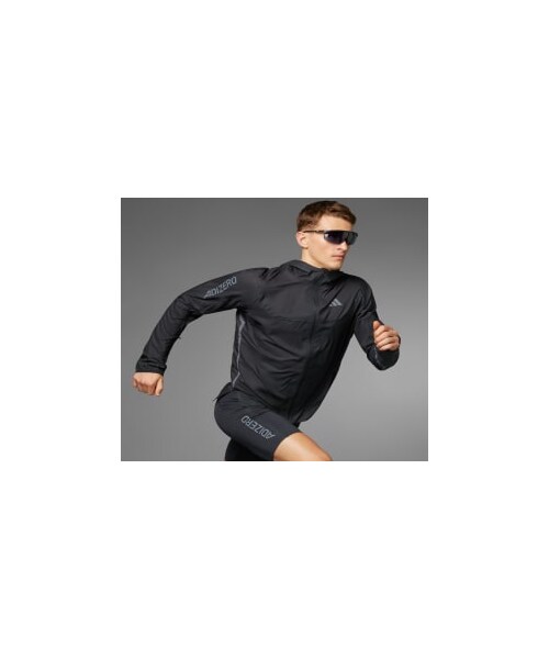 adidas（アディダス）の「アディゼロ ランニング ライトウェイトジャケット（ジャケット/アウター・メンズ・ブラック・J/S/J/M/J/L/J/XL/J/2XL/J/3XL/2XS/XS/S/M/L/XL/2XL/3XL/4XL/5XL/6XL/J/2XS/J/XS/J/4XL/J/5XL）」の21枚目の写真