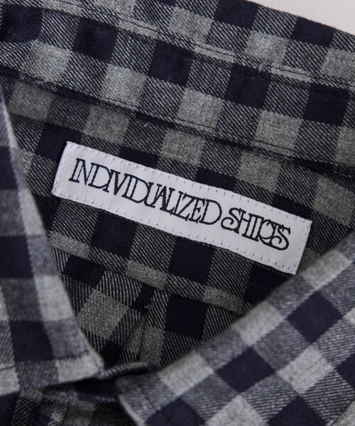 ADAM ET ROPE'(アダムエロペ)の「【INDIVIDUALIZED SHIRTS for SALON】別注フランネルチェックシャツ / グレー(シャツ/ブラウス・レディース・グレー・F)」の18枚目の写真