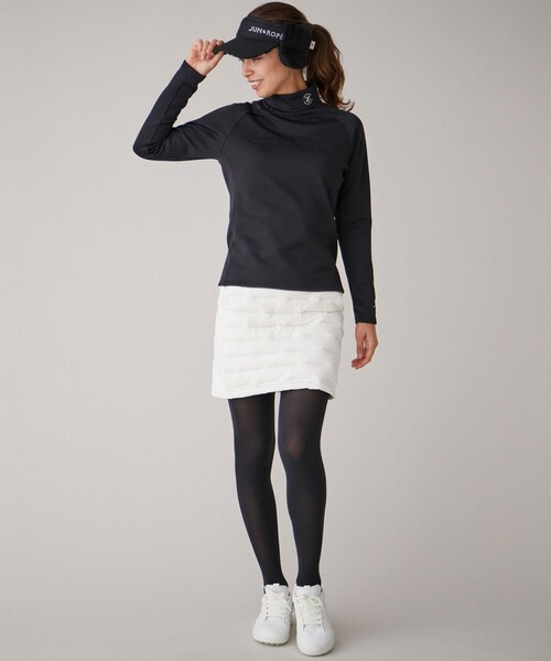 ROPE'（ロペ）の「コーデュラウラフリース エンボスプルオーバー（Tシャツ/カットソー・レディース・ブラック/ホワイト/ネイビー・L/M/S）」の14枚目の写真