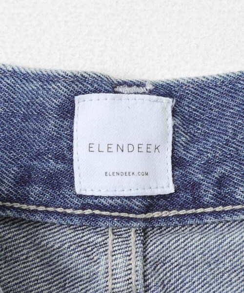 URBAN RESEARCH ROSSO（アーバンリサーチロッソ）の「ELENDEEK　PANEL TUK DENIM WIDE PT（その他パンツ・レディース・ICE・1/2）」の10枚目の写真