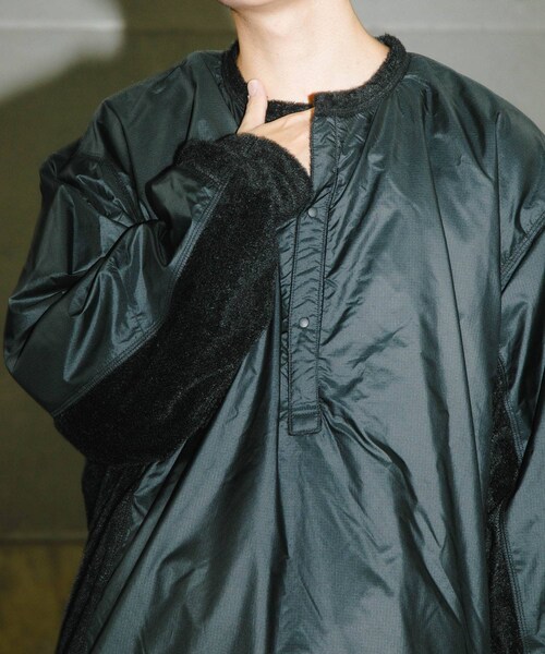 URBAN RESEARCH(アーバンリサーチ)の「『別注』BROOXON×URBS U.P.S. AIRLITE WARM SWEAT SHIRTS(スウェット・メンズ・BLACK・M/L/XL)」の21枚目の写真