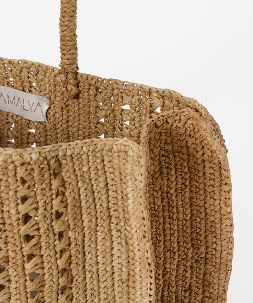 URBAN RESEARCH（アーバンリサーチ）の「CAMALYA　MILANA（かごバッグ・レディース・The/Sangria・-）」の17枚目の写真