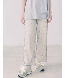 merry jenny | floral thermal pants(その他パンツ)