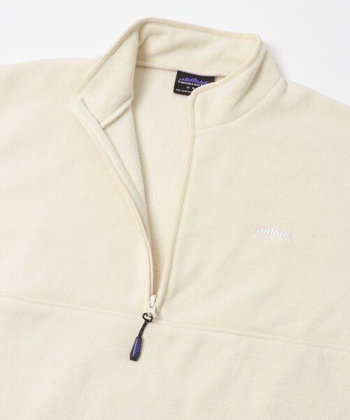 URBAN RESEARCH（アーバンリサーチ）の「『別注』THOUSAND MILE×URBAN RESEARCH　ニットフリースハーフジッププルオーバー（その他トップス・メンズ・BLACK/CHARCOAL/NAVY/OFF・M/L）」の14枚目の写真