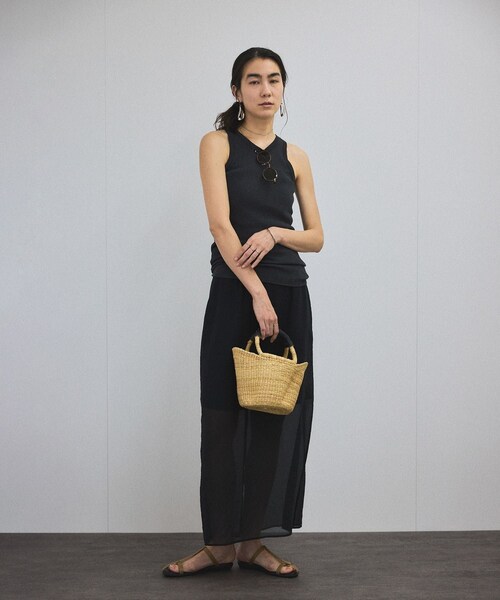 ADAM ET ROPE'（アダムエロペ）の「ケースセットメタルフレームUVカットグラス（サングラス・レディース・ブラック/ダークブラウン・F）」の6枚目の写真