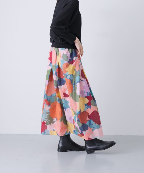 かぐれ（カグレ）の「リバティプリントスカート（スカート・レディース・Clio/Garden/Poppy/Dunclare・FREE）」の22枚目の写真