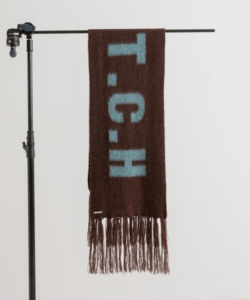 THE GOODLAND MARKET（ザグッドランドマーケット）の「cwtch　RWS Wool fringe Scarf（マフラー・レディース・BROWN/BLUE/GRAY・FREE）」の19枚目の写真