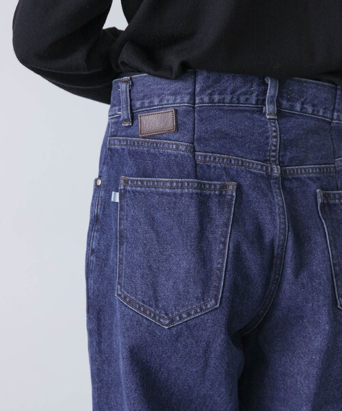 かぐれ（カグレ）の「UNDECORATED　ELASTIC BAND DENIM PANTS（デニムパンツ・レディース・INDIGO・0/1）」の15枚目の写真