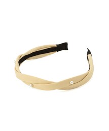 パールポイントツイストカチューシャ