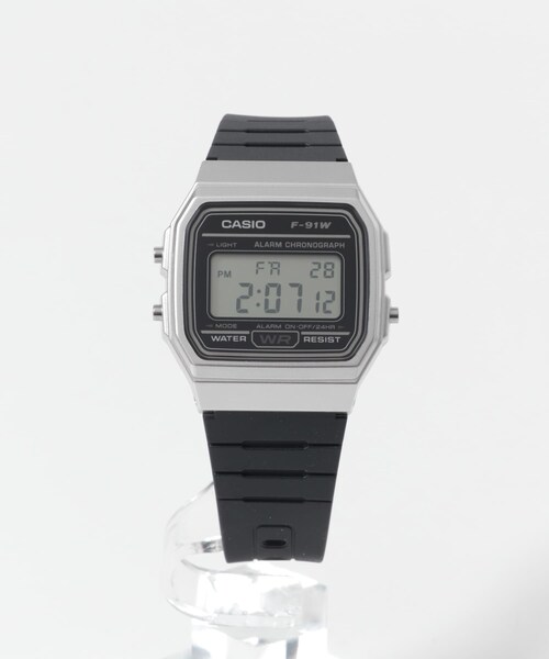 URBAN RESEARCH DOORS（アーバンリサーチドアーズ）の「CASIO　F-91WM（アナログ腕時計・メンズ・OLIVE/BLK/SILVER/BLK・Free）」の6枚目の写真