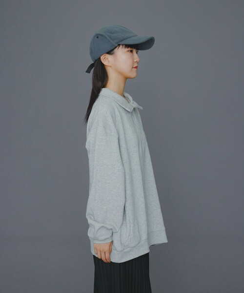 SENSE OF PLACE by URBAN RESEARCH(センスオブプレイスバイアーバンリサーチ)の「フリースキャップ(キャップ・レディース・GRAY/BLACK・One)」の18枚目の写真
