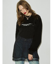 jouetie | ランジェリーレイヤードロンT(Tシャツ/カットソー)