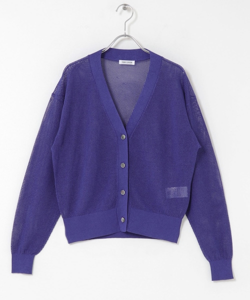 URBAN RESEARCH DOORS（アーバンリサーチドアーズ）の「FORK&SPOON　ペーパーニットカーディガン（カーディガン/ボレロ・レディース・IVORY/BROWN/BLUE・1）」の3枚目の写真