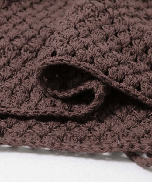 URBAN RESEARCH DOORS（アーバンリサーチドアーズ）の「『別注』AFLOAH×DOORS　KNIT TUNK TOP（タンクトップ・レディース・BLACK/BROWN・One）」の17枚目の写真