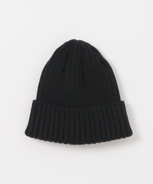 URBAN RESEARCH DOORS（アーバンリサーチドアーズ）の「WOOL MIX KNIT CAP（ニットキャップ/ビーニー・メンズ・BLACK/CHARCOAL/NAVY・-）」の6枚目の写真