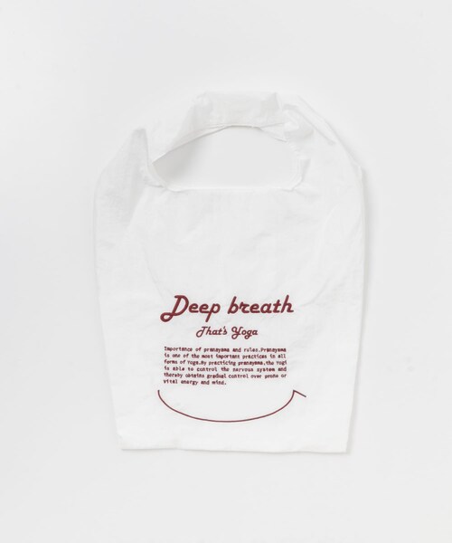 URBAN RESEARCH Sonny Label（アーバンリサーチサニーレーベル）の「Sayaka Shibuki Bag（その他雑貨・レディース・ホワイト/ブラック/ベージュ・one）」の5枚目の写真