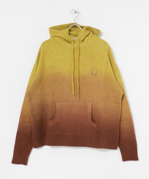THE GOODLAND MARKET（ザグッドランドマーケット）の「Abode of Snow　Yeti Sweat Hoodie（ニット/セーター・レディース・Orange/Yello・2）」の9枚目の写真