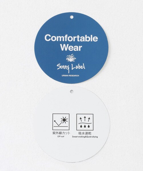 URBAN RESEARCH Sonny Label（アーバンリサーチサニーレーベル）の「OOPS　接触冷感ボーダーポロシャツ（ポロシャツ・メンズ・IVORY/NAVY・M/L/XL）」の12枚目の写真