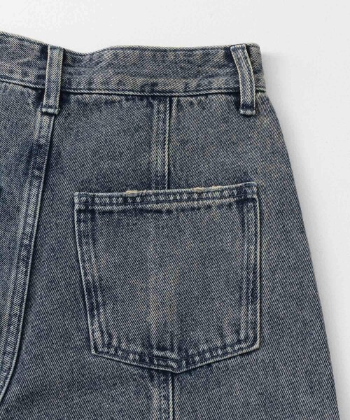 SENSE OF PLACE by URBAN RESEARCH(センスオブプレイスバイアーバンリサーチ)の「ヴィンテージデニムワイドパンツ(デニムパンツ・レディース・GRAY/L.INDIGO・S/M)」の14枚目の写真