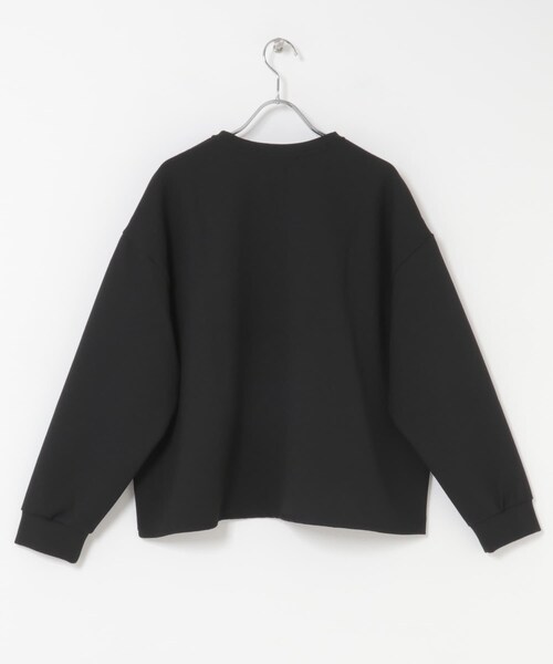 URBAN RESEARCH ROSSO（アーバンリサーチロッソ）の「Vネックジョーゼットプルオーバー（Tシャツ/カットソー・レディース・WHITE/BLACK・FREE）」の15枚目の写真