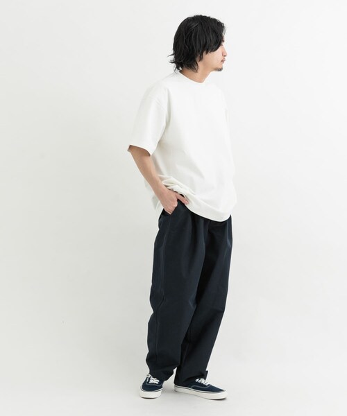 EKAL（エカル）の「『吸水速乾/UVカット』DRY OUT SHORT-SLEEVE T-SHIRTS（Tシャツ/カットソー・メンズ・ホワイト/ネイビー/サルチャ/ブラウンカーキ/ダークプラム・M/L）」の17枚目の写真