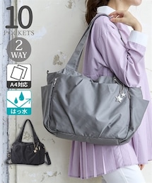 nissen（ニッセン）の「10ポケット肩ひも長め 星チャーム付2WAY 