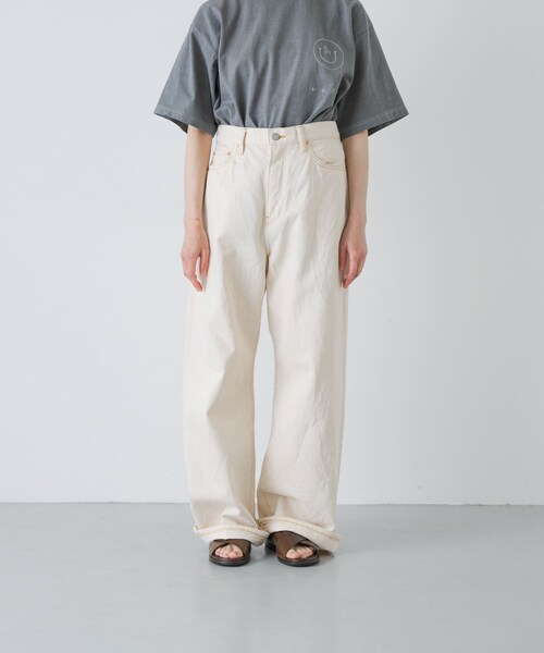 かぐれ(カグレ)の「HARi WIDE STRAIGHT(その他パンツ・レディース・WHITE・2/3)」の10枚目の写真