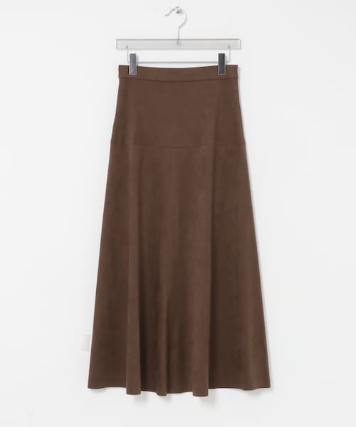 URBAN RESEARCH(アーバンリサーチ)の「スエードライクフレアスカート(スカート・レディース・BROWN/BEIGE・36/38)」の3枚目の写真