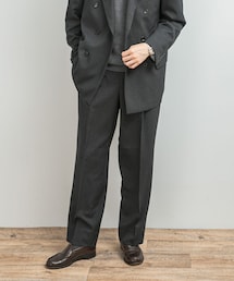 URBAN RESEARCH DOORS | LIFE STYLE TAILOR　ピンヘッドツイルストレッチ2タックパンツ(スラックス)