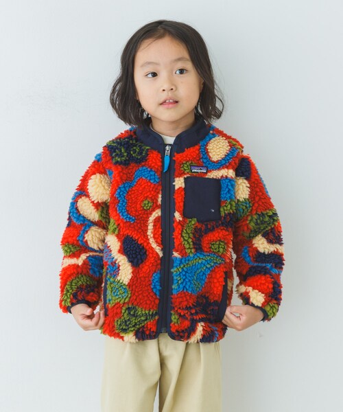 URBAN RESEARCH DOORS(アーバンリサーチドアーズ)の「patagonia Baby Retro-X Jacket(KIDS)(ダウンジャケット/コート・キッズ・DNAT/NLSP/RVAM・3T/4T/5T)」の4枚目の写真
