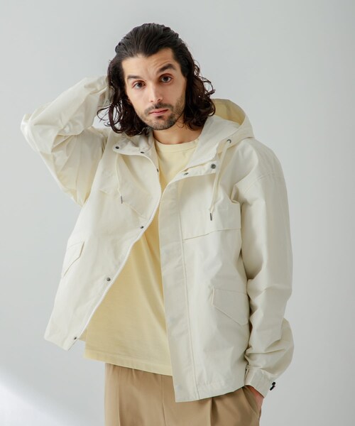 URBAN RESEARCH Sonny Label（アーバンリサーチサニーレーベル）の「撥水ナイロンマウンテンパーカー（マウンテンパーカー・メンズ・カーキ/ブラック/ホワイト・M/L）」の8枚目の写真