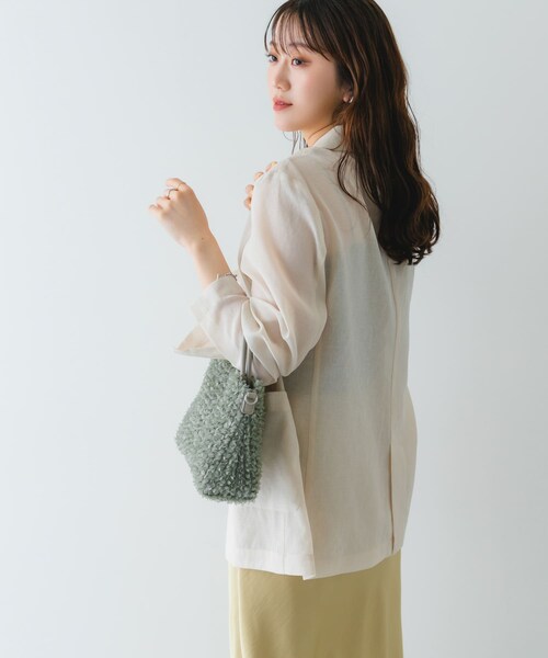 RODE SKO（ロデスコ）の「フラワーレースバッグ（ショルダーバッグ・レディース・GRAY/MINT/PINK・one）」の12枚目の写真
