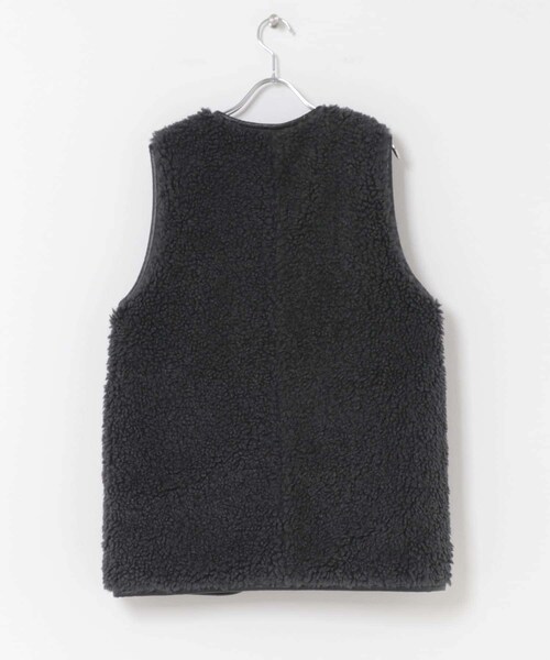URBAN RESEARCH DOORS(アーバンリサーチドアーズ)の「リバーシブルボアベスト(テーラードジャケット・レディース・GREGE/CHARCOAL・M)」の19枚目の写真