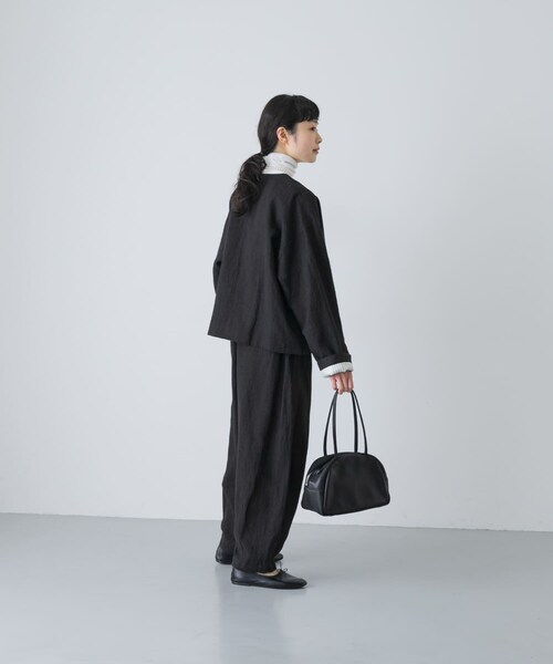 かぐれ（カグレ）の「リネンラミールーズテーパードパンツ（その他