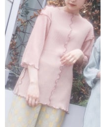 merry jenny | エアリーメロウハーフスリーブTOPS(Tシャツ/カットソー)