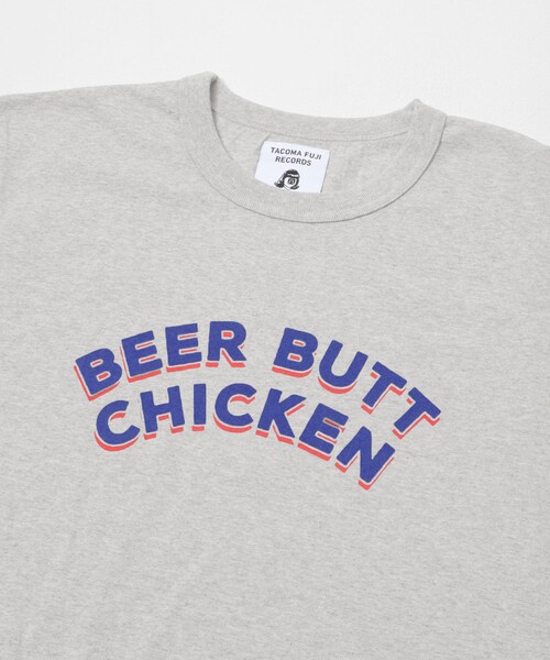 EKAL(エカル)の「TACOMA FUJI RECORDS BEER BUT CHICKEN T-SHIRTS(Tシャツ/カットソー・メンズ・WHITE/OATMEAL・M/L/XL)」の9枚目の写真
