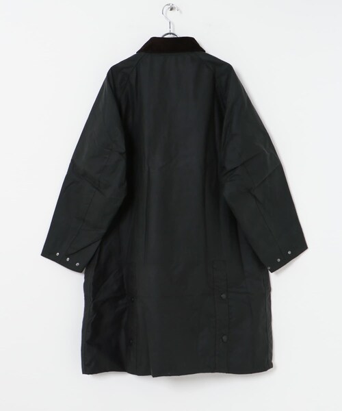 URBAN RESEARCH（アーバンリサーチ）の「Barbour　MODIFIED EXMOOR JACKET（ステンカラーコート・メンズ・BLACK/SAGE・36/38/40）」の15枚目の写真