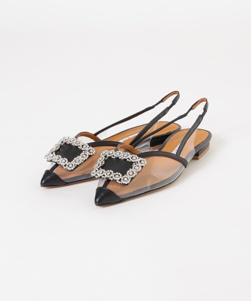 URBAN RESEARCH（アーバンリサーチ）の「PIPPICHIC　ANNA PVC JEWELRY 20（サンダル・レディース・beige/black・36/36.5/37）」の4枚目の写真