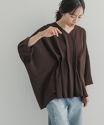 URBAN RESEARCH DOORS | ウエストタックドルマンブラウス(シャツ/ブラウス)