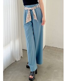 RESEXXY | スカーフリボンワイドパンツ(その他パンツ)