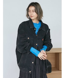 Ungrid | ビッグシルエットデニムジャケット(デニムジャケット)