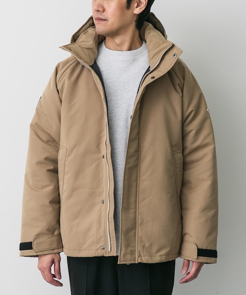 URBAN RESEARCH DOORS（アーバンリサーチドアーズ）の「DANTON　ARMY HOODED JACKET（その他アウター・メンズ・BLACK/LT.BEIGE/NAVY/IVORY/OLIVE/DK.BROWN・S/M/L/XL）」の4枚目の写真