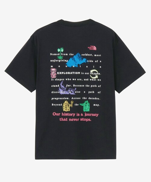 URBAN RESEARCH Sonny Label（アーバンリサーチサニーレーベル）の「THE NORTH FACE　SHORT-SLEEVE JOURNEY HISTORY T-SHIRTS（Tシャツ/カットソー・メンズ・ホワイト/ミックスグレー/アーバンネイビー/ブラック・M/L）」の11枚目の写真