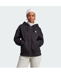 adidas | エッセンシャルズ フルジップパーカー(パーカー)