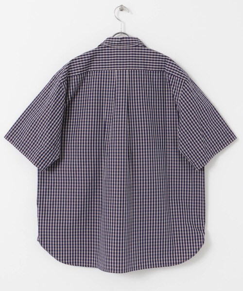 URBAN RESEARCH DOORS（アーバンリサーチドアーズ）の「DANTON　WORK SHIRTS SHORT-SLEEVE（シャツ/ブラウス・メンズ・BEG/GRY/NVY/BRN・42/44）」の8枚目の写真