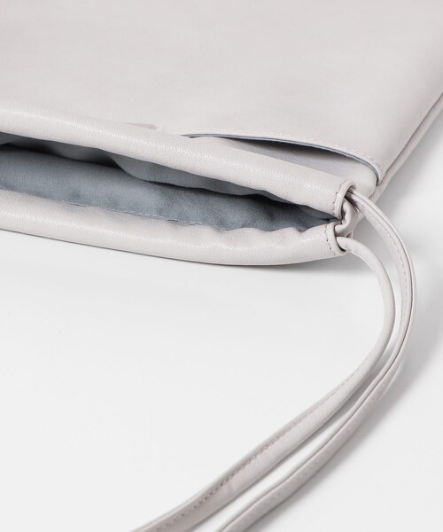 SENSE OF PLACE by URBAN RESEARCH（センスオブプレイスバイアーバンリサーチ）の「FLハンドルキンチャクショルダー（ショルダーバッグ・メンズ・BLACK/L.GRAY/PURPLE・one）」の8枚目の写真