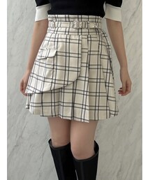 dazzlin | レイヤードプリーツミニスカート(スカート)