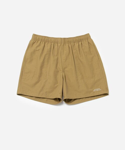 Saturdays NYC（サタデーズ ニューヨークシティ ）の「Talley Swim Short（水着・メンズ・キャメル/ブルー・L/M/S/XL/XS）」の5枚目の写真